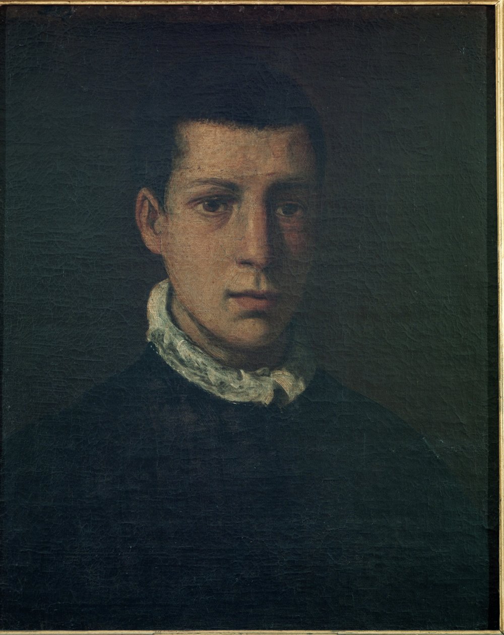 Autoportrait, début du XVIIe siècle - Franceschino Carracci