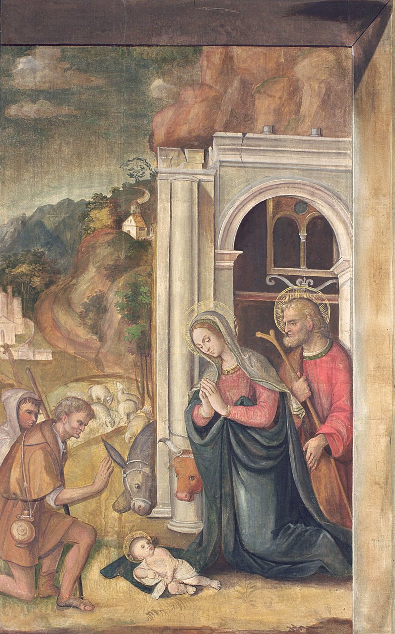 Adoration des bergers, 1517 - Francesco Casella