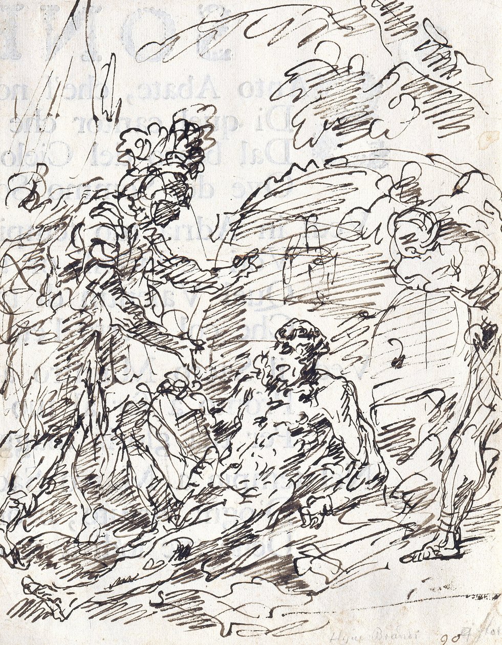 Alexandre et Diogène - Francesco Fontebasso