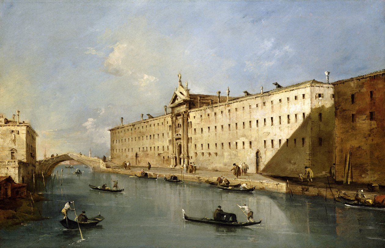 Rio dei Mendicanti - Francesco Guardi