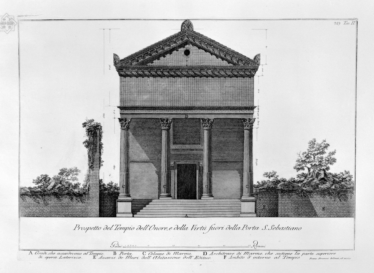 Façade du Temple de l