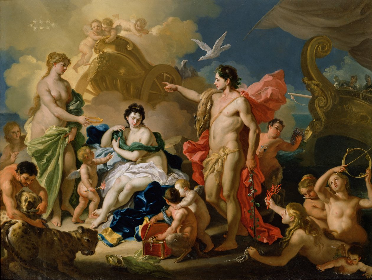 Bacchus et Ariane - Francesco Solimena