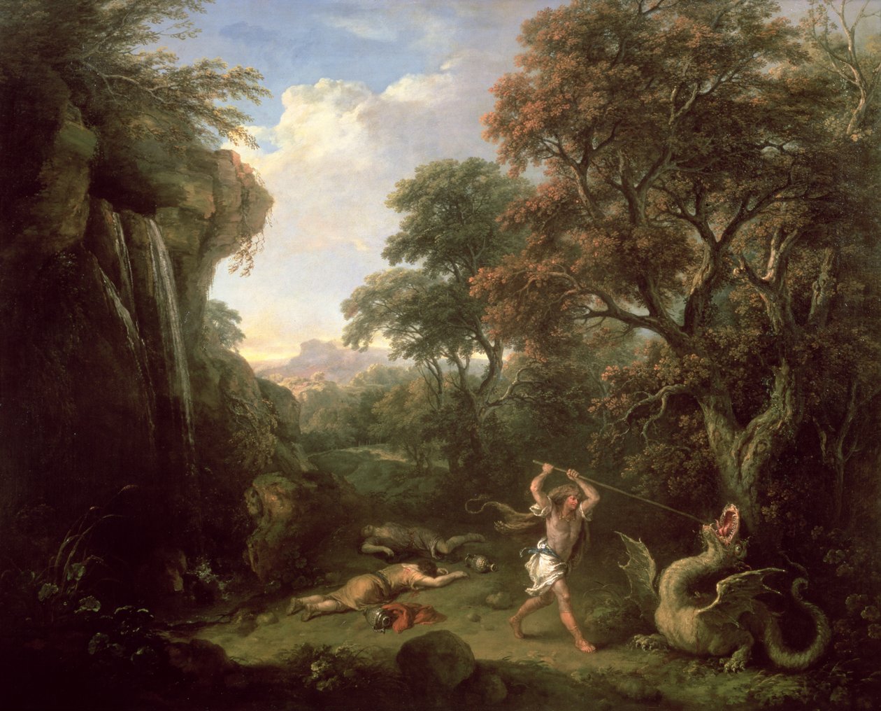 Cadmus et le Dragon - Francesco Zuccarelli