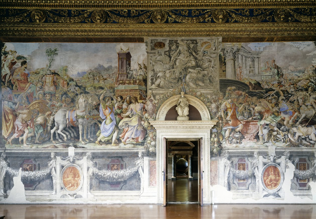 Mur dans la Sala dell