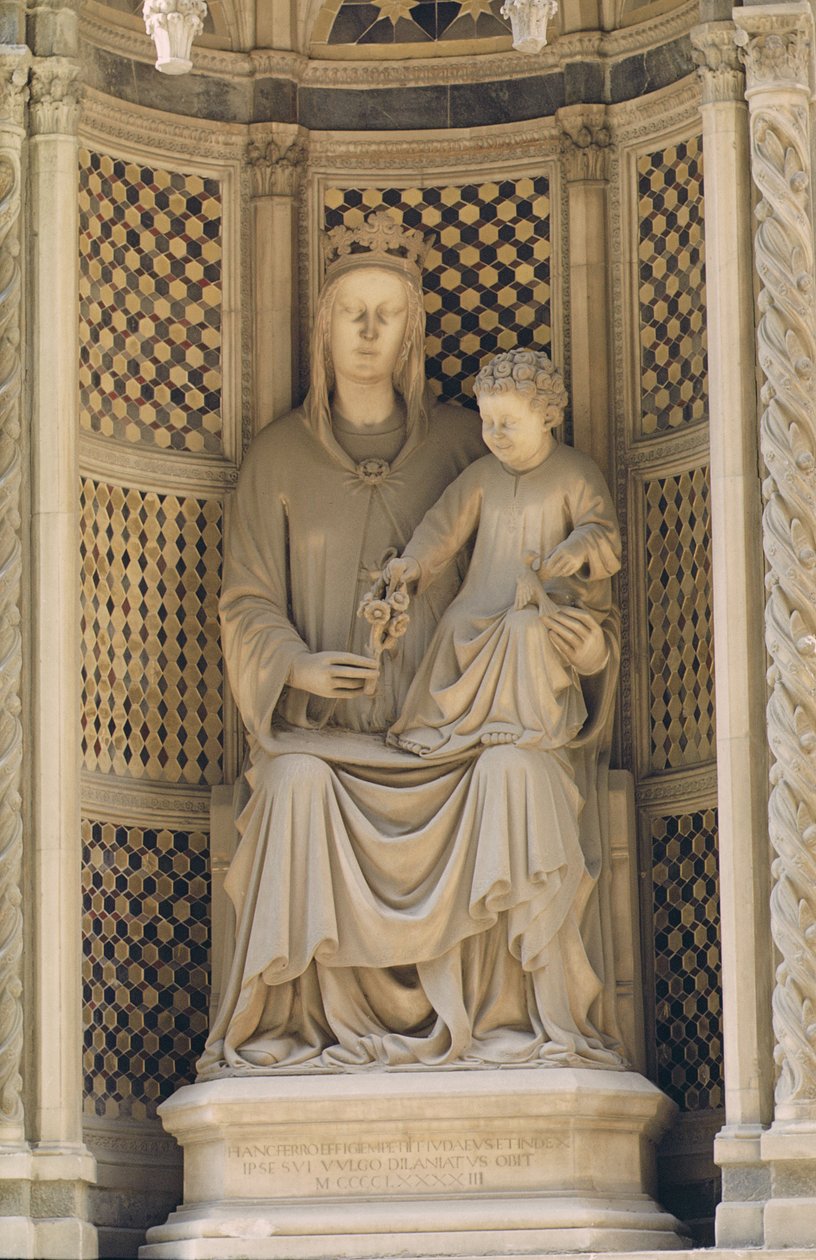 Madonna della Rosa, 1493 - Francesco di Simone da Fiesole Ferrucci