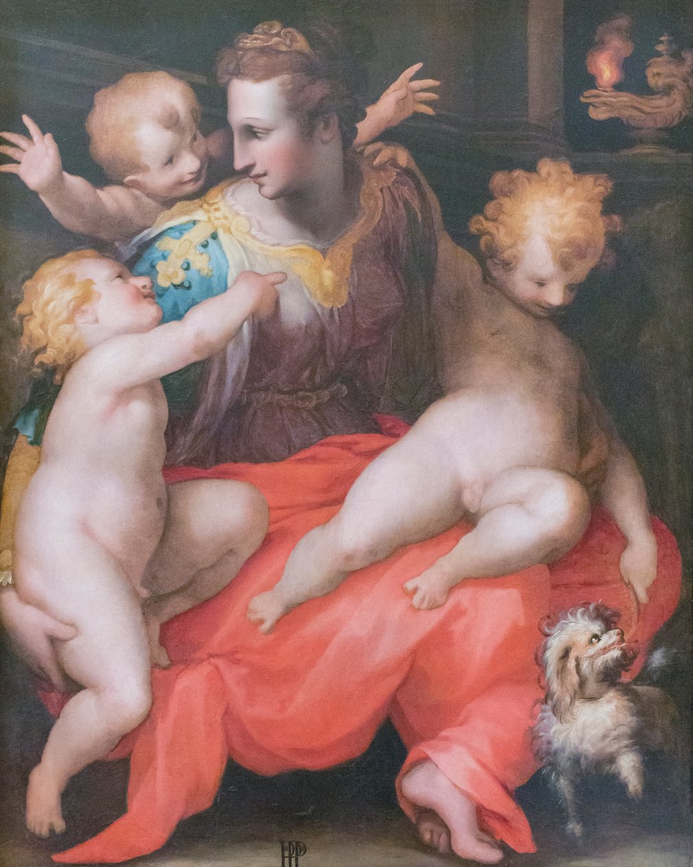 Figure allégorique - Francesco (1544 97) Morandini