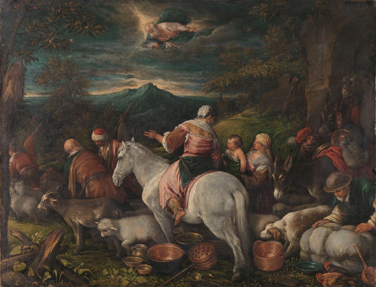 Abraham quitte Haran - Francesco (attr. to) Bassano
