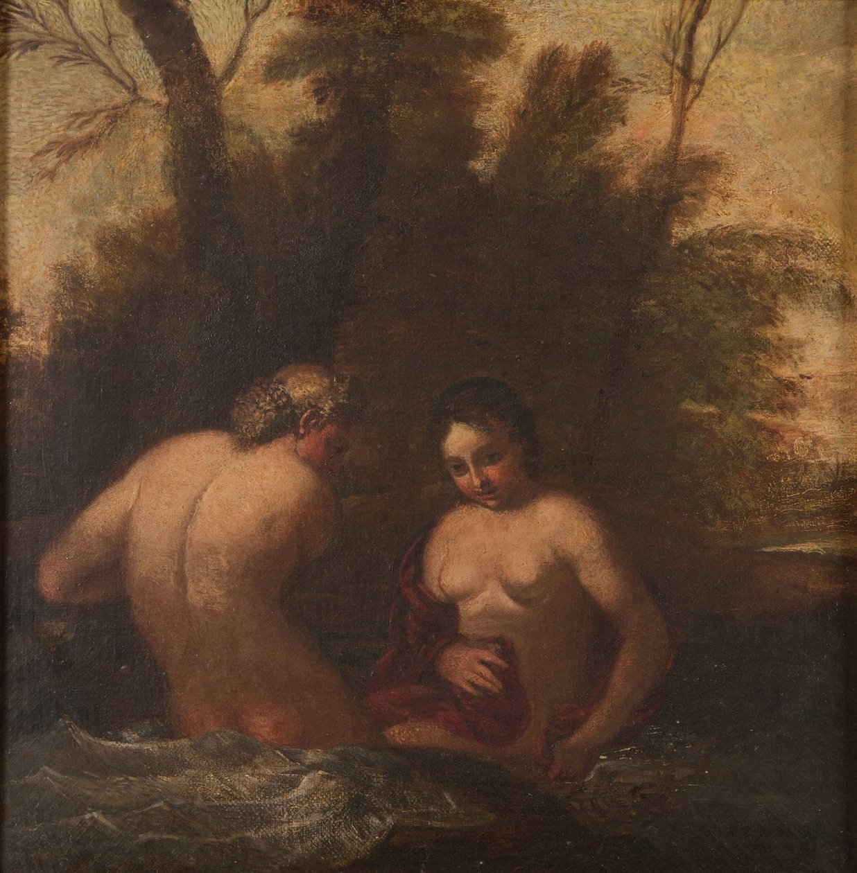 Zwei badende Nymphen - Francesco Albani