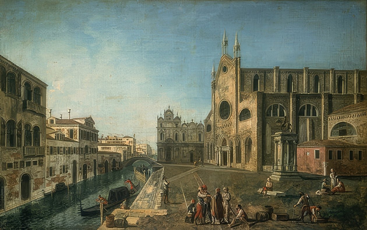 Vue de Venise avec l