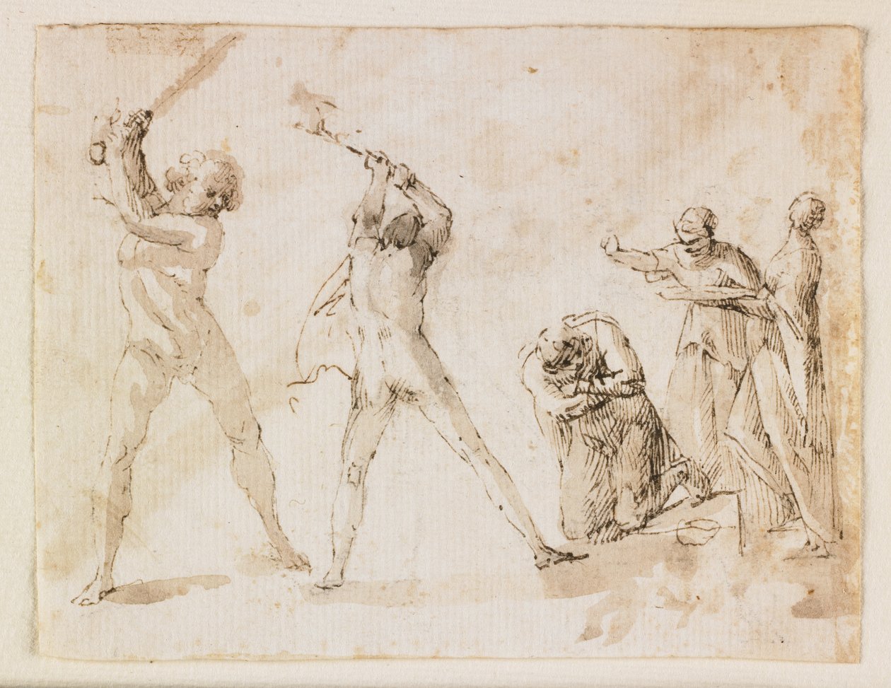 Martyr de Saint Jean-Baptiste - Francesco Allegrini