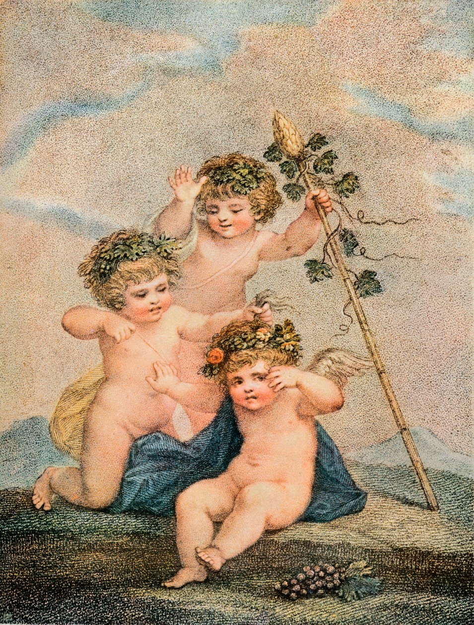 Cupidons, XVIIIe siècle - Francesco Bartolozzi