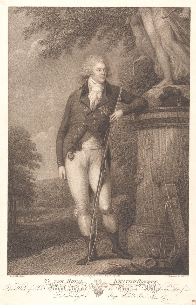 Son Altesse Royale, le prince de Galles - Francesco Bartolozzi