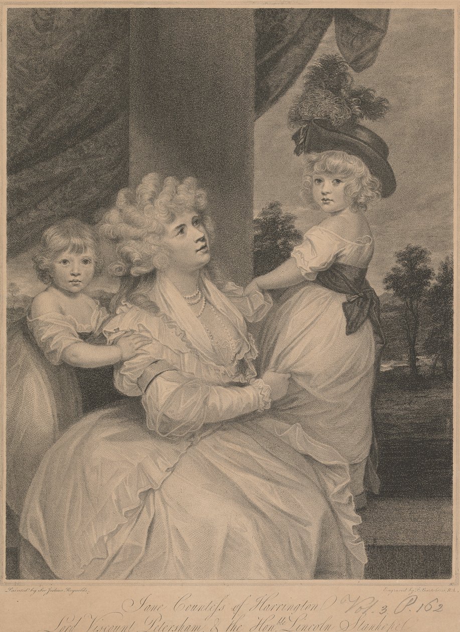 Jane, comtesse de Harrington, Lord vicomte Petersham et l