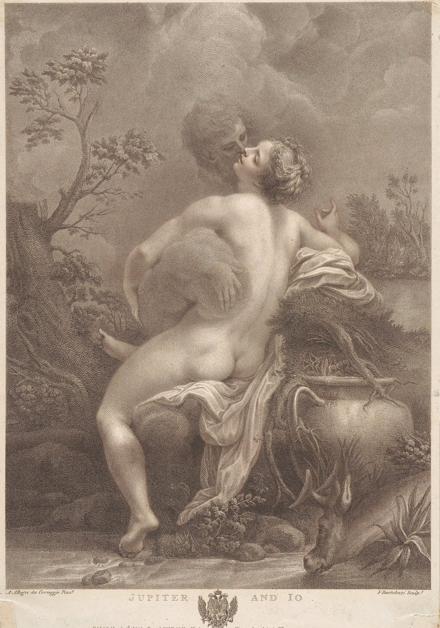 Jupiter et Io - Francesco Bartolozzi