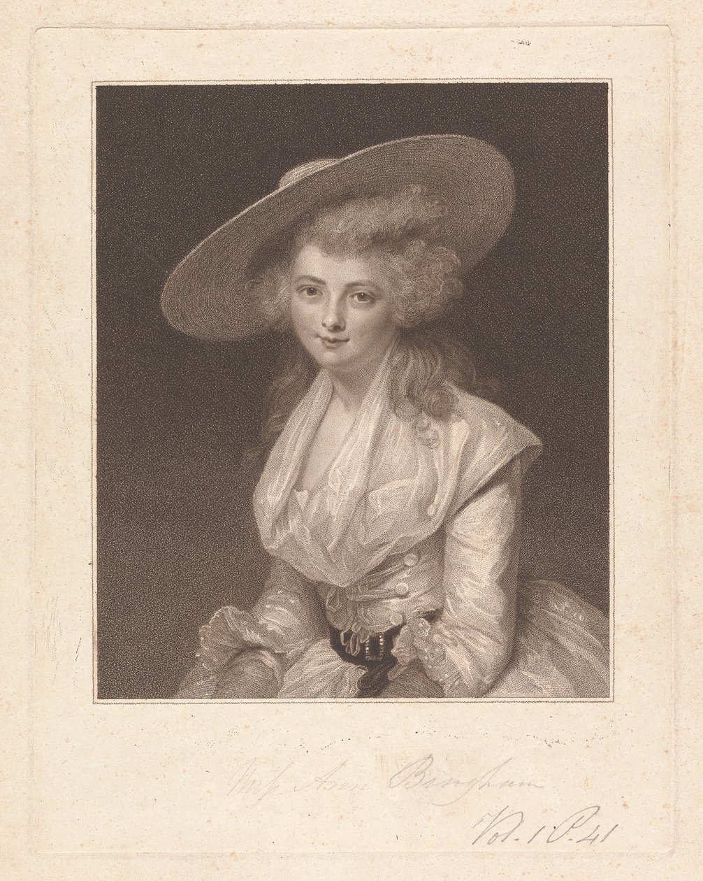 Lady Anne Bingham - Francesco Bartolozzi