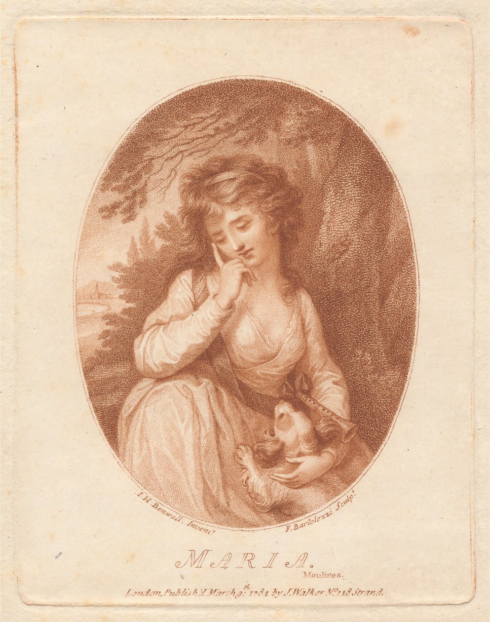 Maria de Moulines - Francesco Bartolozzi