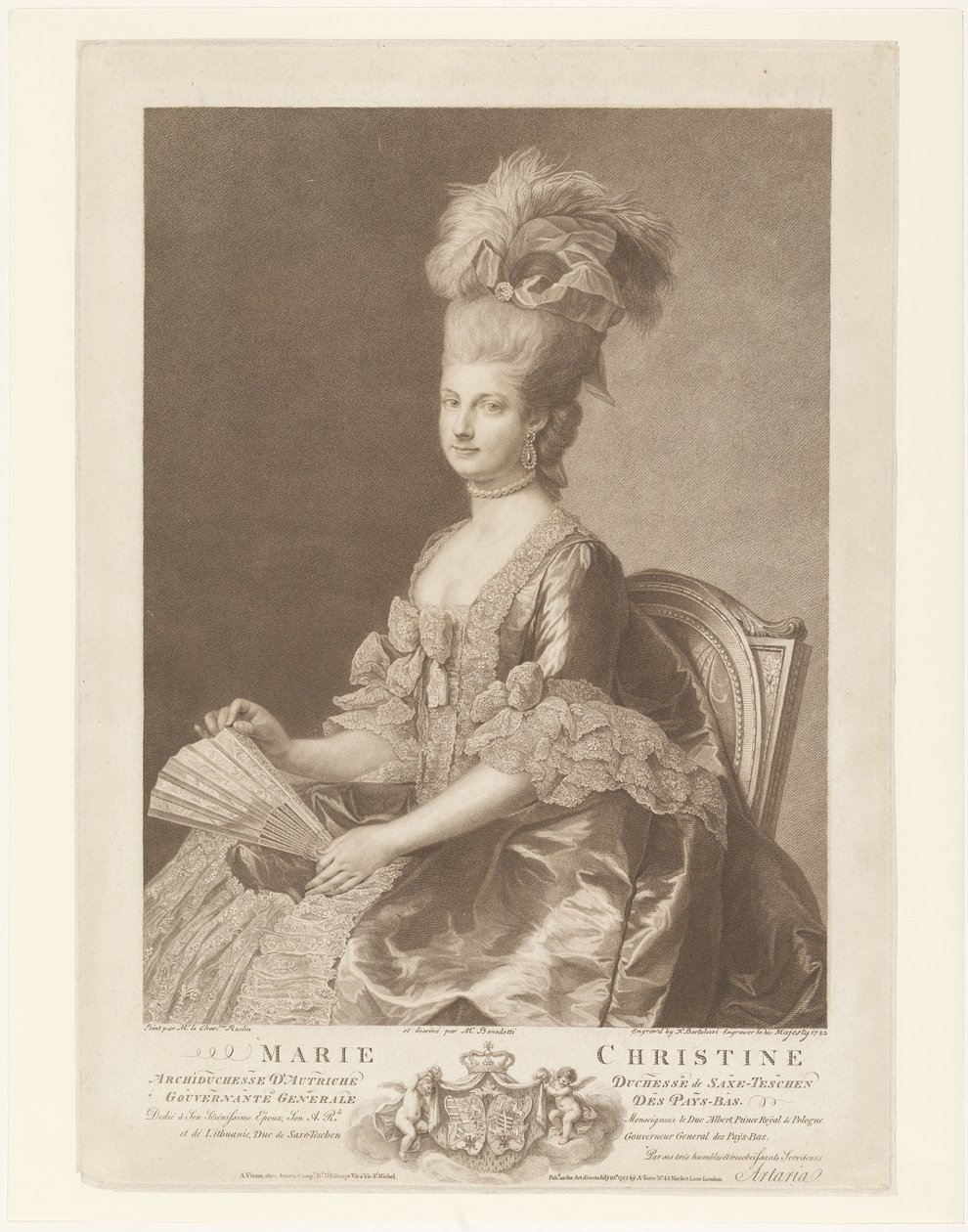Portrait de Maria Christina d