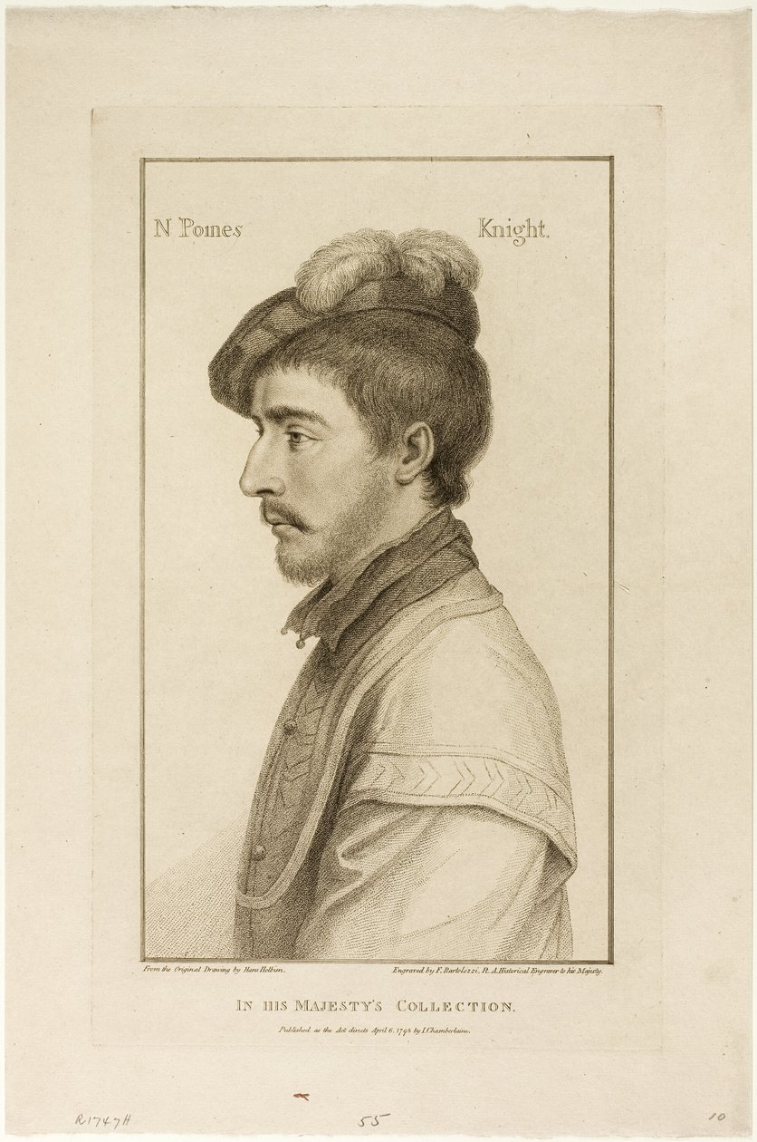 Sir Nicholas Poines - Francesco Bartolozzi