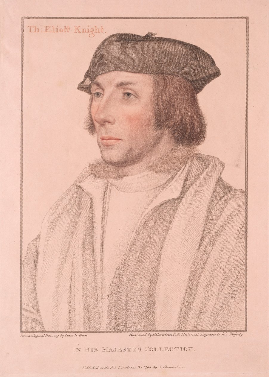 Sir Thomas Eliott - Francesco Bartolozzi