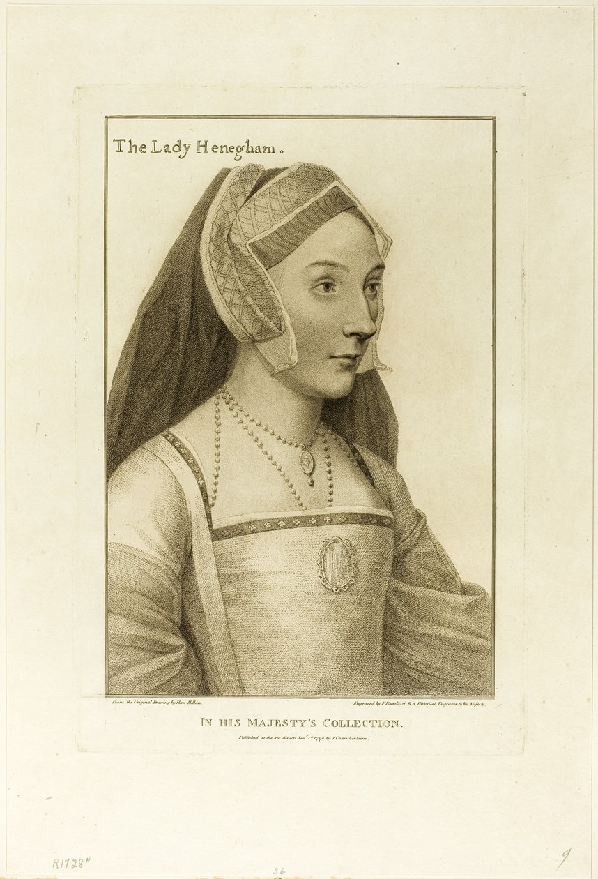 La Dame Henegham - Francesco Bartolozzi