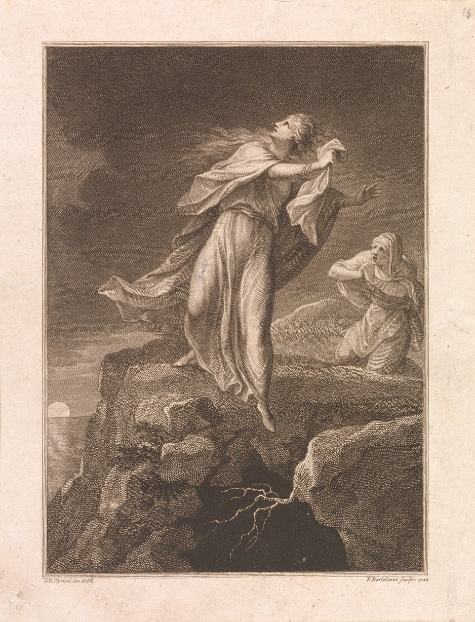 La Résurrection, sainte Marie-Madeleine et Marie, mère de Jacques - Francesco Bartolozzi