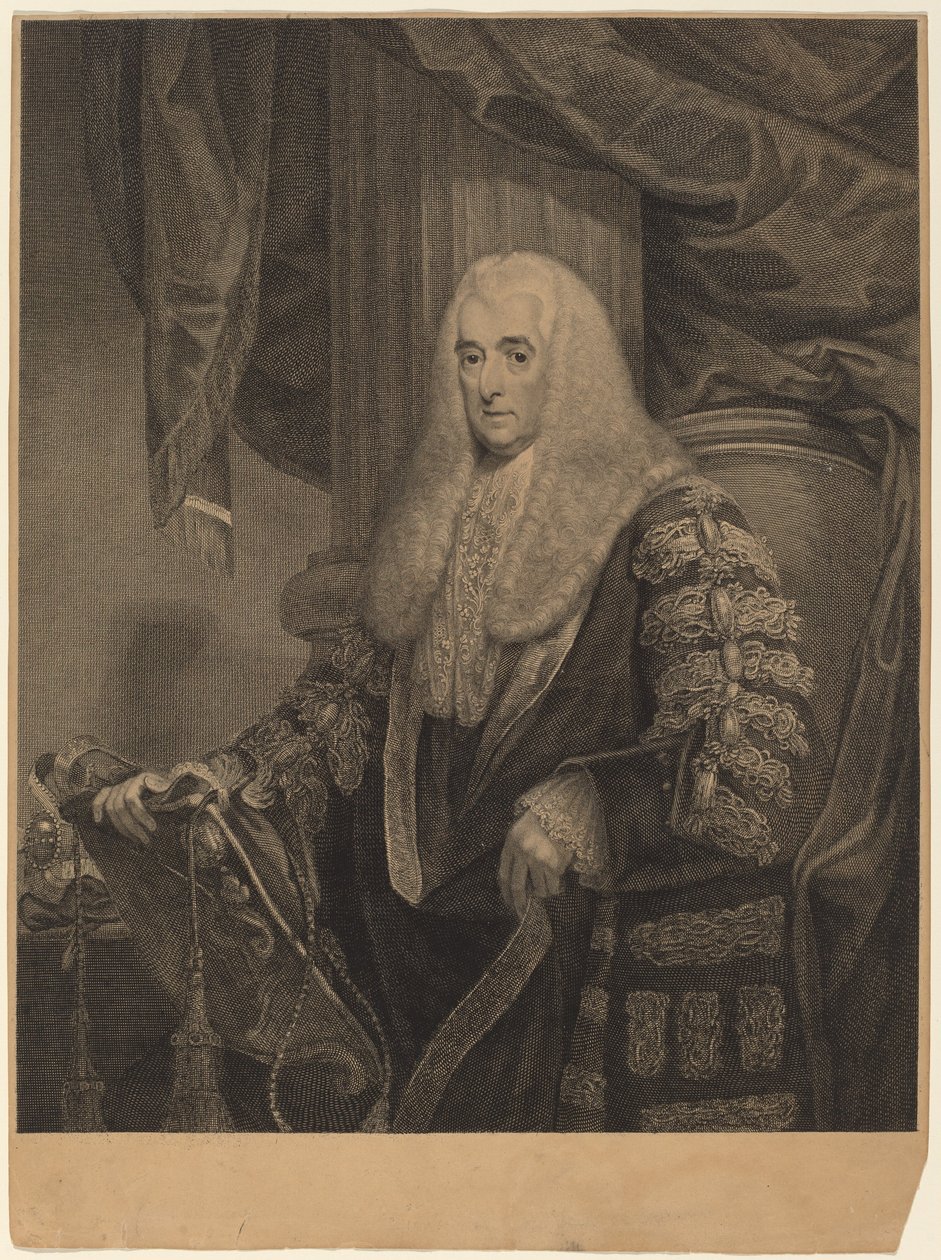 Alexandre, Lord Loughborough - Francesco Bartolozzi after James Northcote