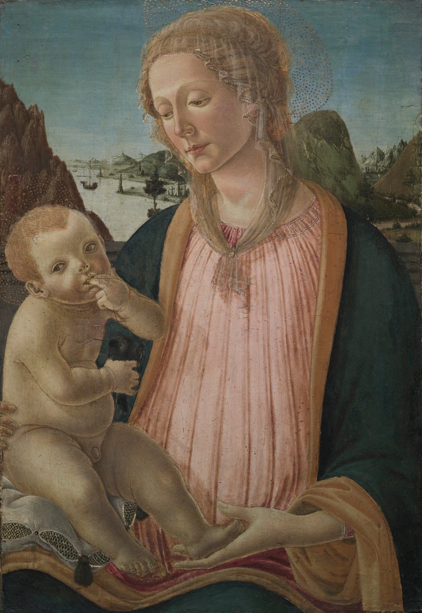 Madone et Enfant, vers 1475-1480 - Francesco Botticini