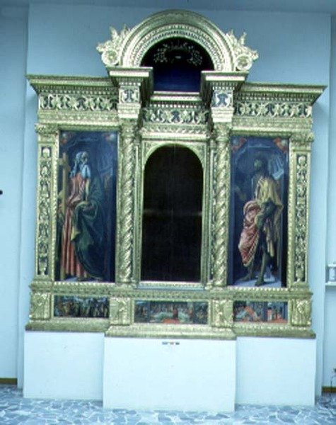 Le tabernacle des sacrements - Francesco Botticini