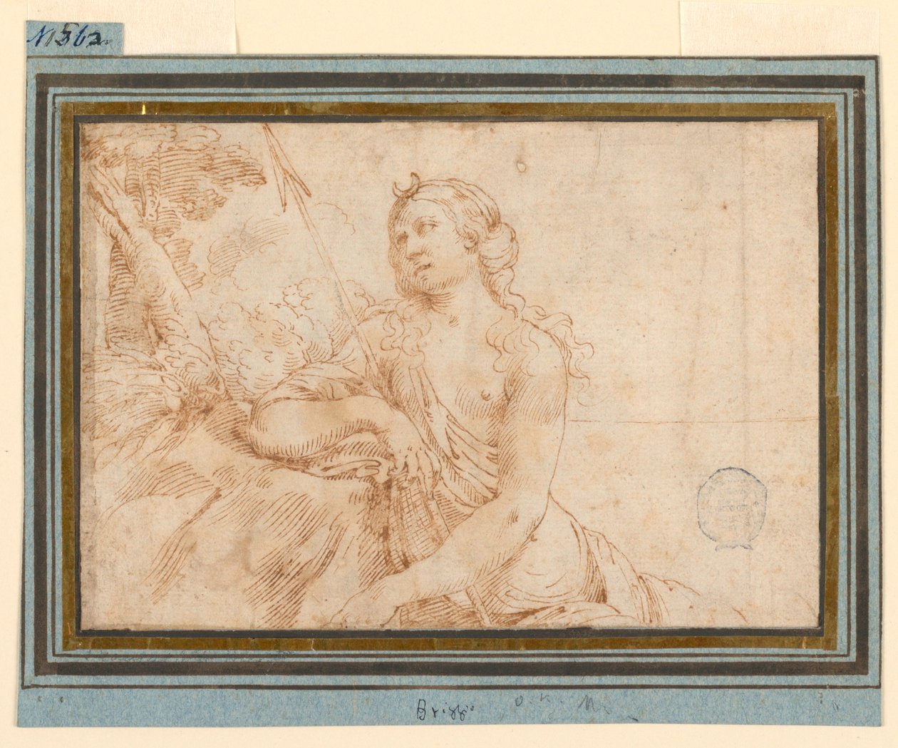 Dessin, La déesse Diane s