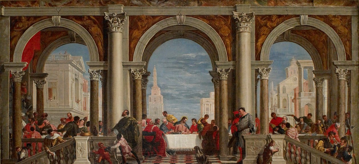 Le Festin dans la maison de Lévi, 1720-1769 - Francesco Fontebasso