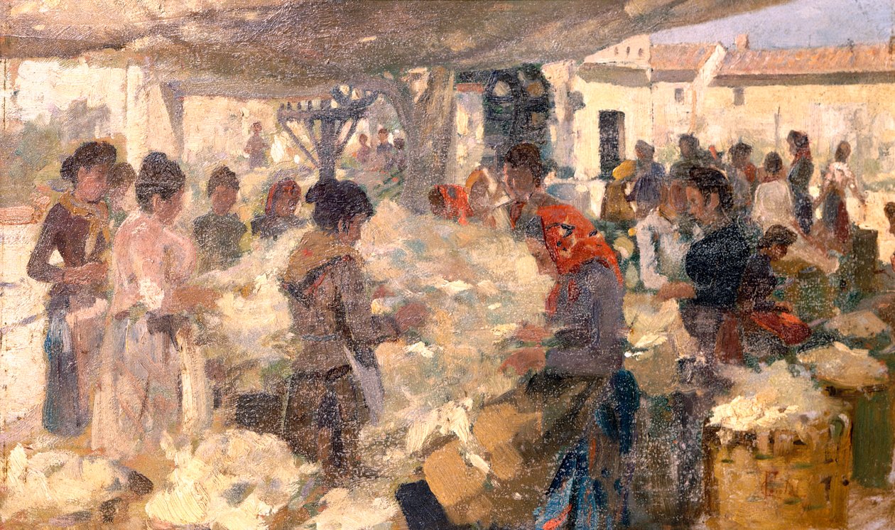 Le vendeur de laine - Francesco Gioli