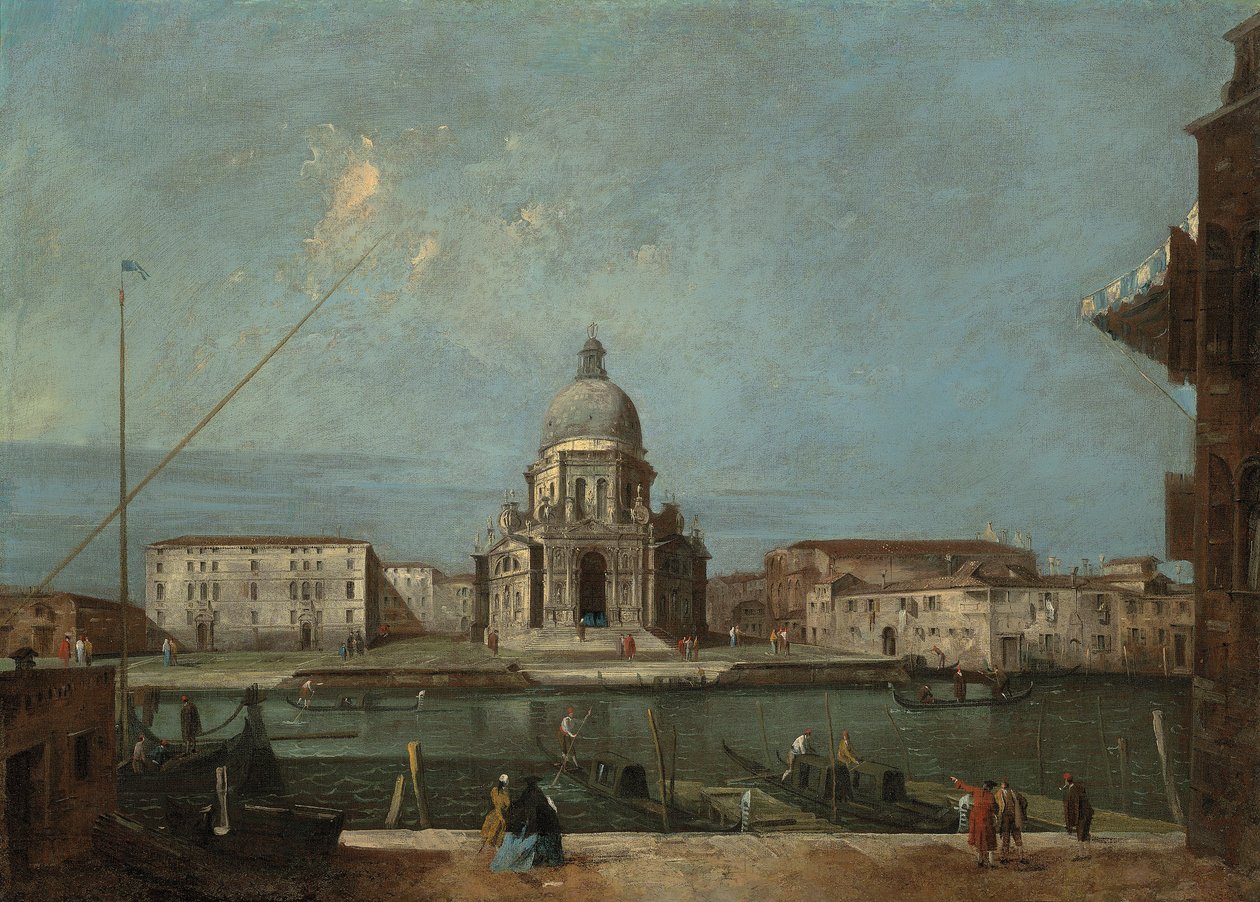 Vue du Grand Canal, Venise, avec l