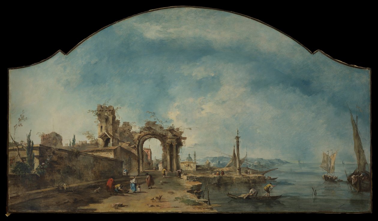Paysage fantastique - Francesco Guardi