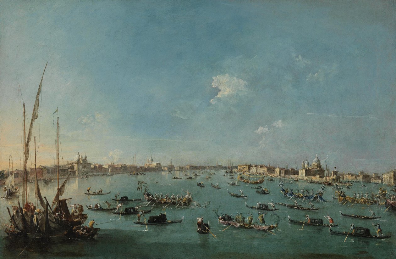 Régate sur le canal de la Giudecca - Francesco Guardi