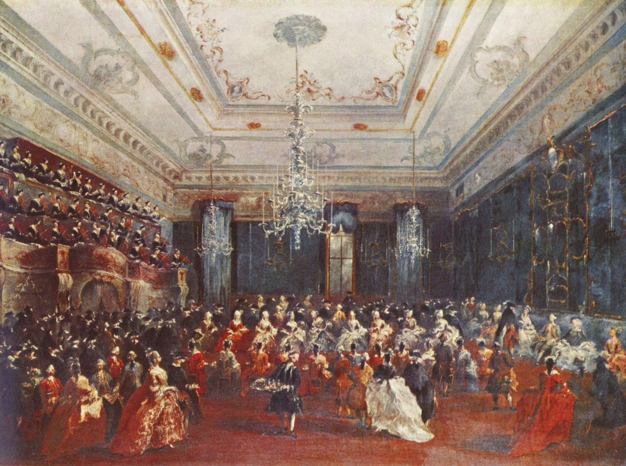 Concert de gala vénitien - Francesco Guardi