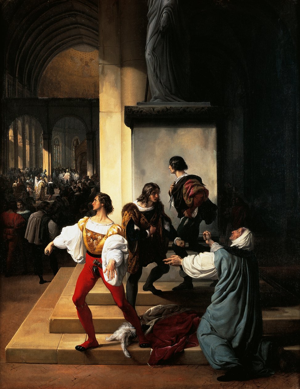 Conspiration de Lampugnani - Francesco Hayez