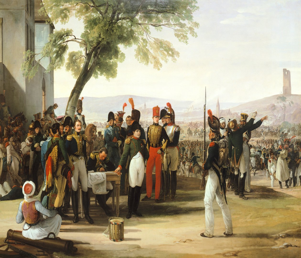 Napoléon après la bataille de Wagram - Francesco Hayez