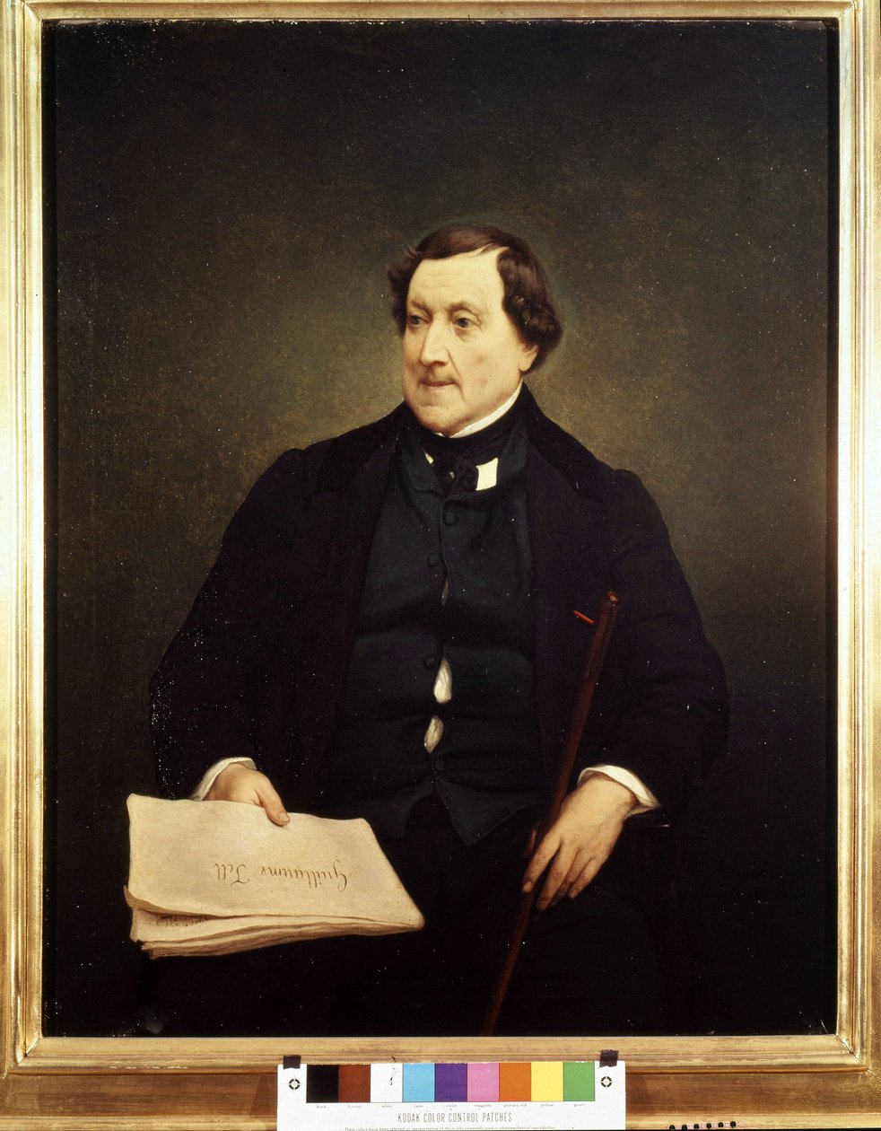 Portrait de Gioacchino Rossini (1792-1868) - par Hayez, Musée de Brera, Milan - Francesco Hayez