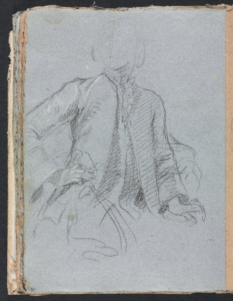 Carnet de croquis de Vérone : Gentleman page 54 - Francesco Lorenzi