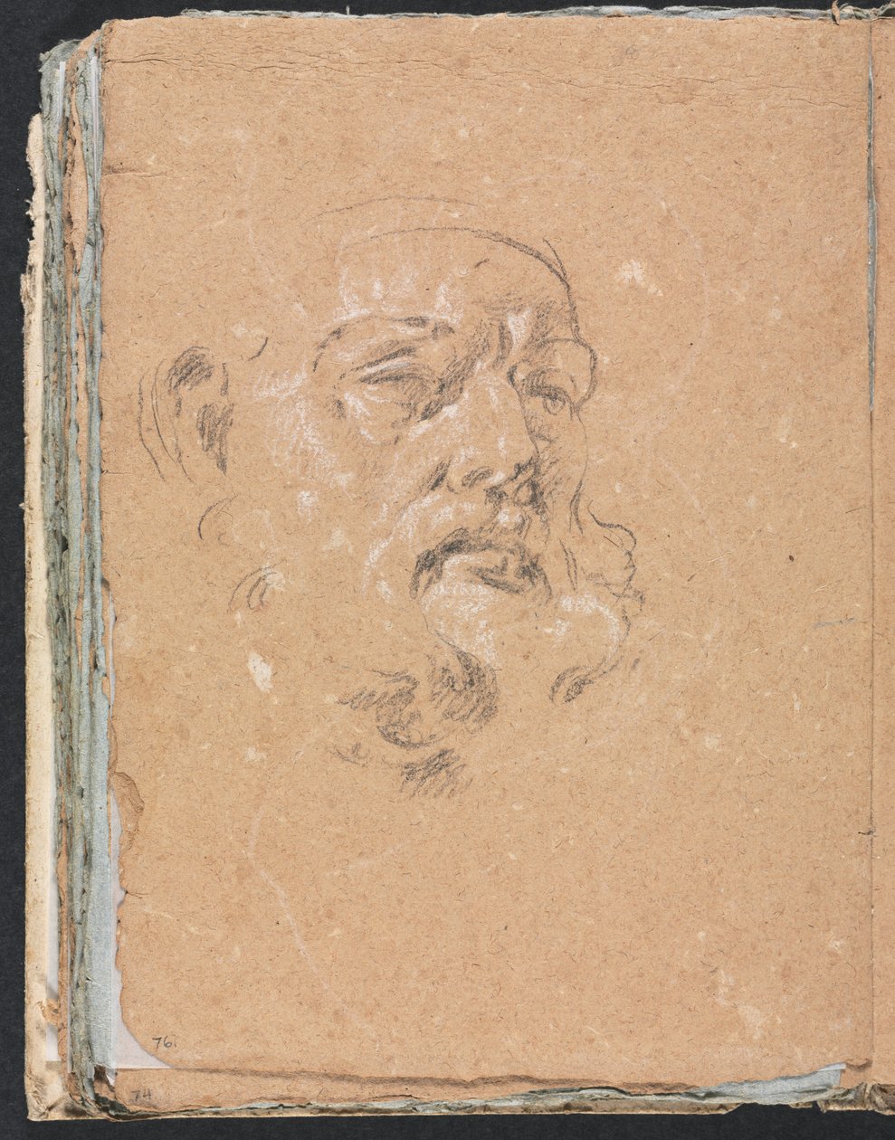 Carnet de croquis de Vérone : Tête d