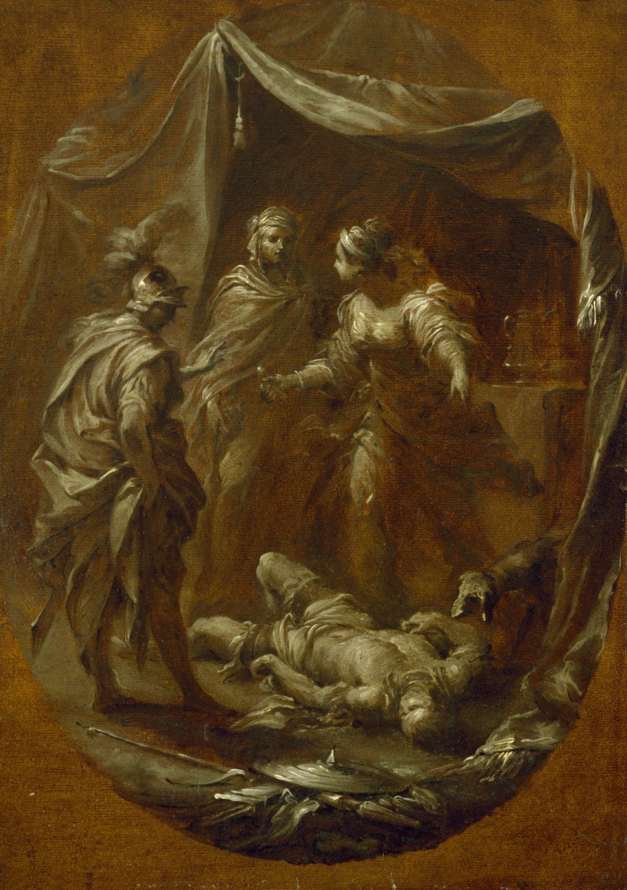 Jaël et Sisera, vers 1730 - Francesco Monti