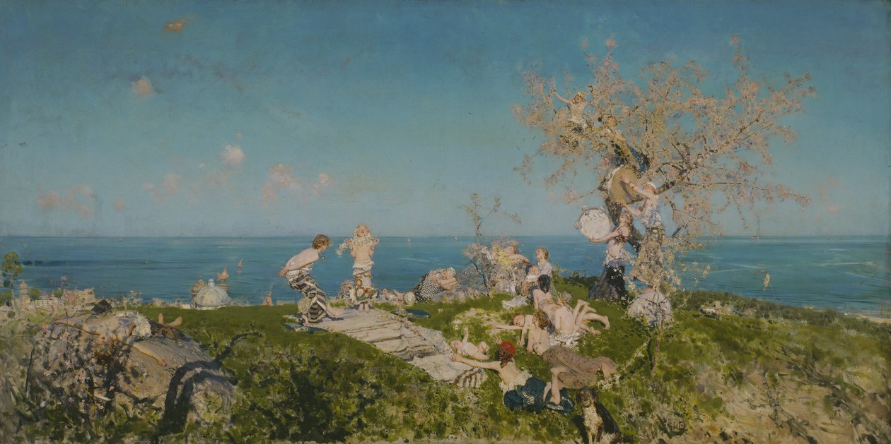 Printemps et Amour - Francesco Paolo Michetti