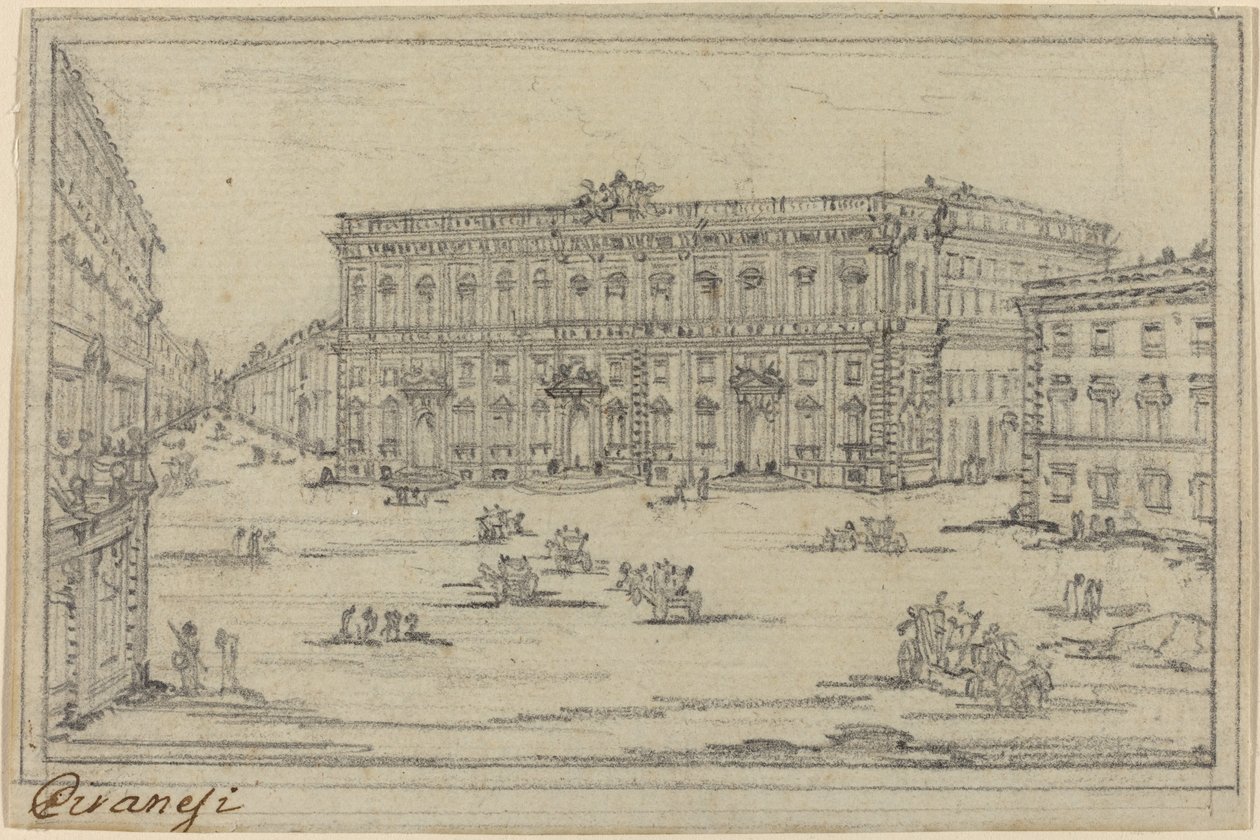 Palazzo della Consulta - Francesco Piranesi