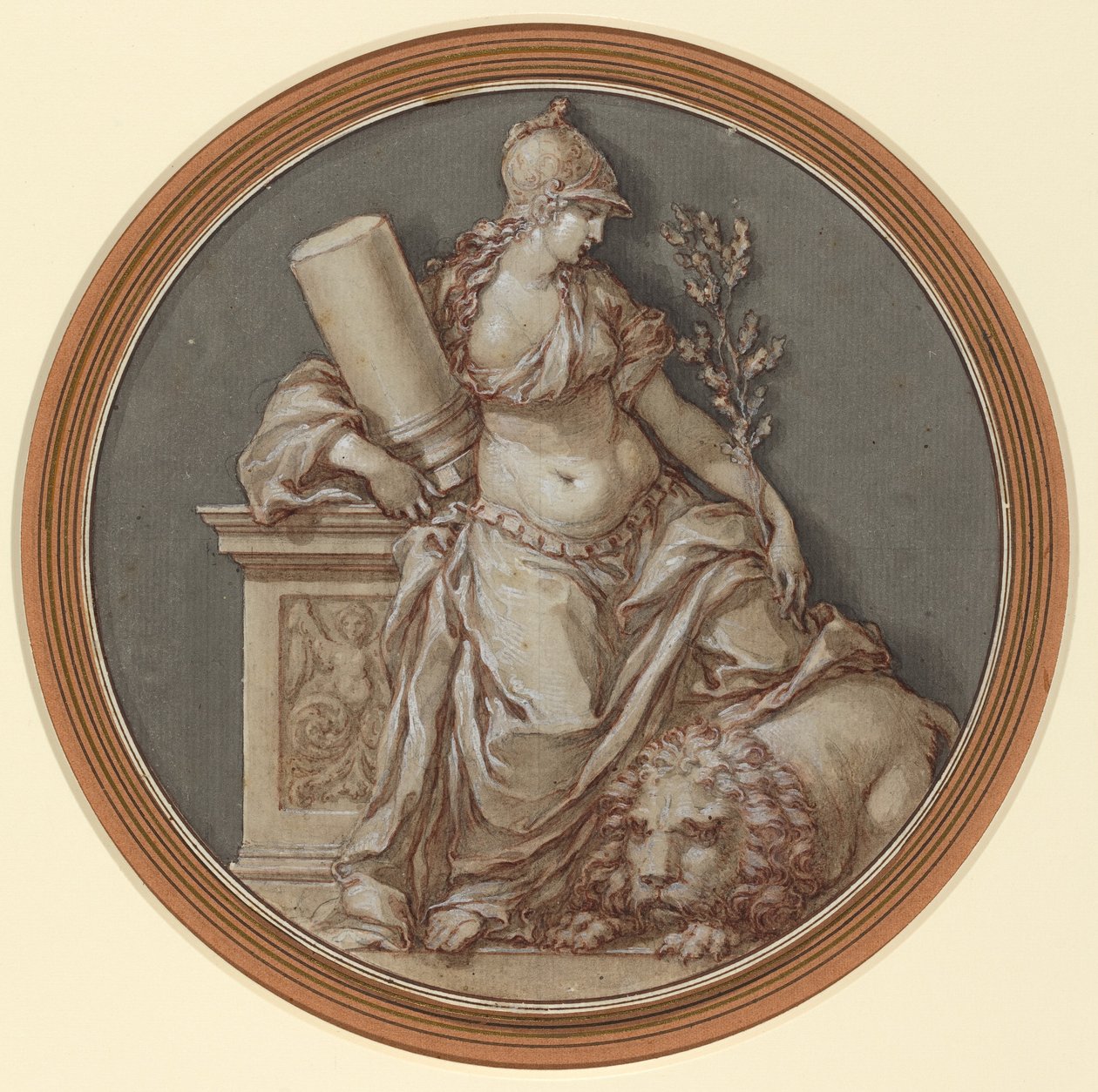 Allégorie de la Fortitude - Francesco Rosaspina