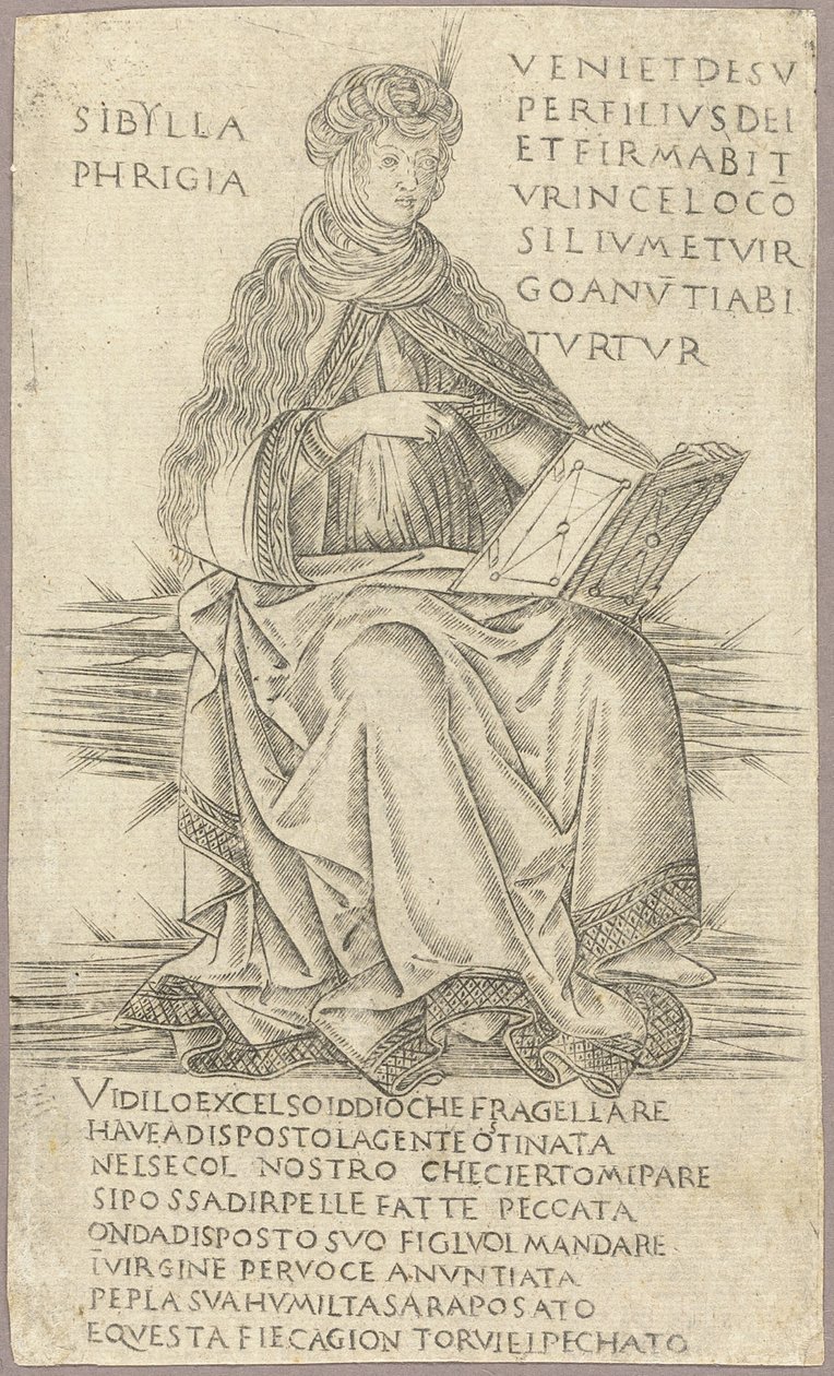 La Sibylle phrygienne - Francesco Rosselli