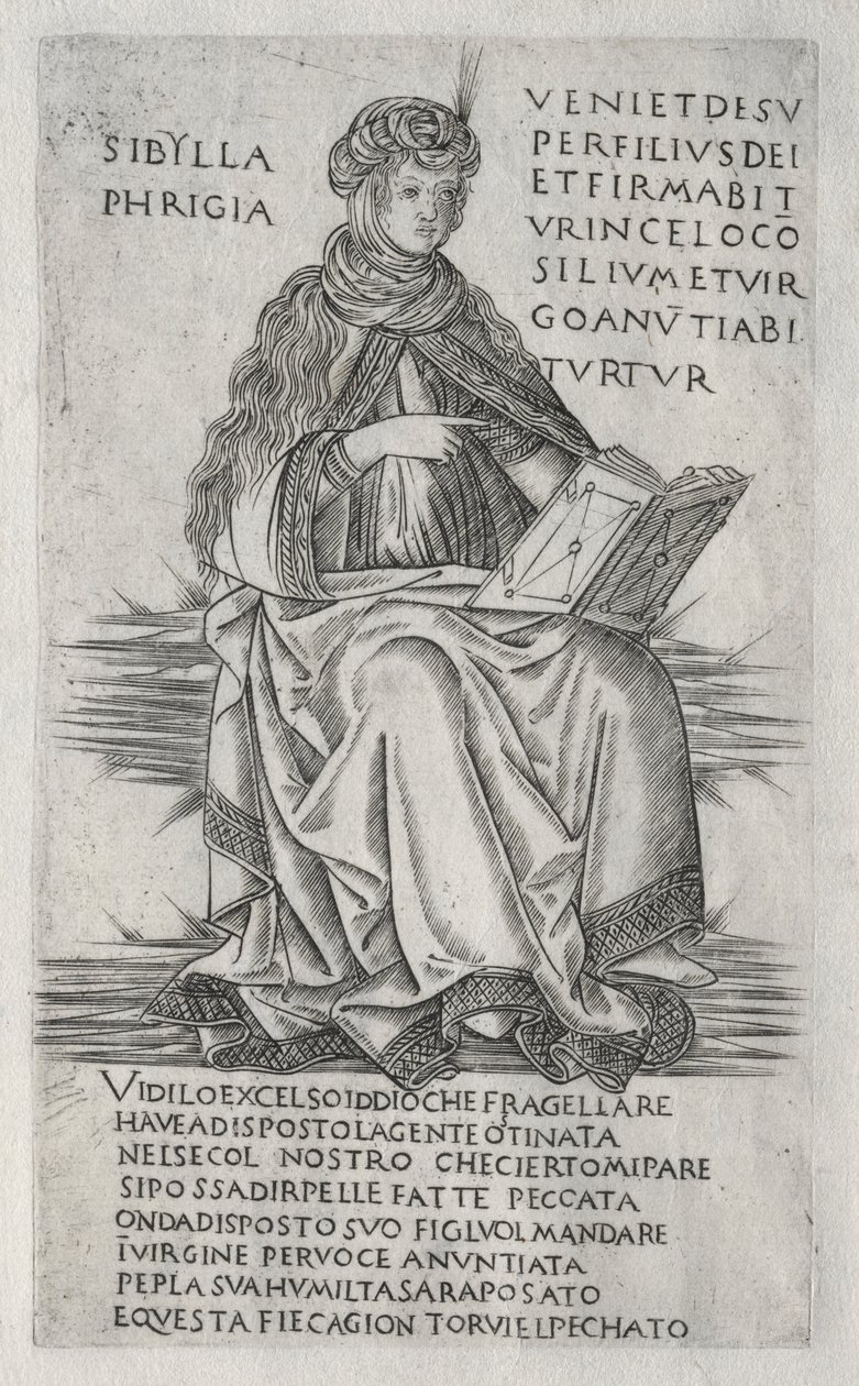 Les Sibylles : La Sibylle Phrygienne - Francesco Rosselli