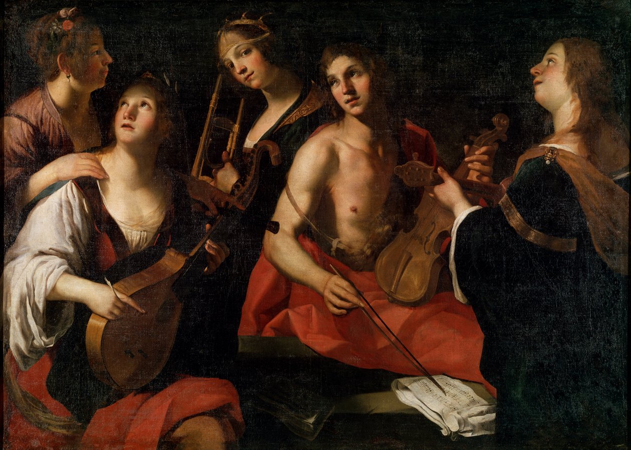 Concert, fin du XVIe ou début du XVIIe siècle - Francesco Rustici
