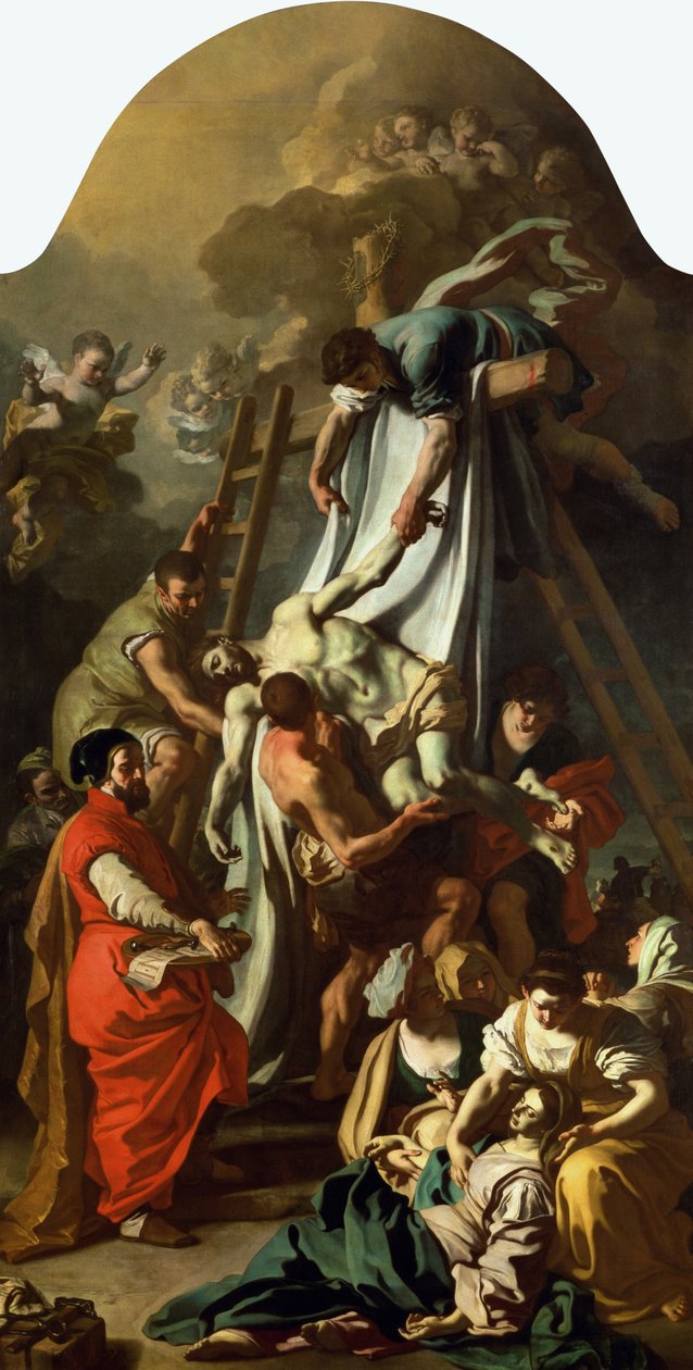 La descente de croix, 1729 - Francesco Solimena