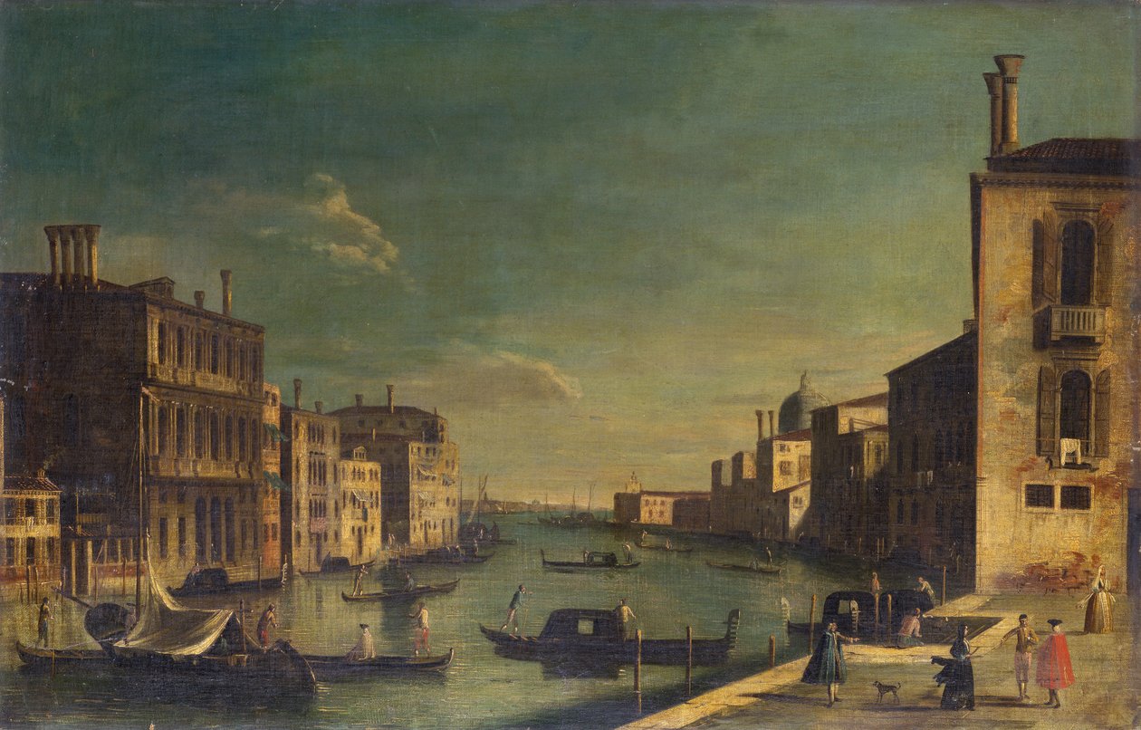 Le Grand Canal regardant vers l