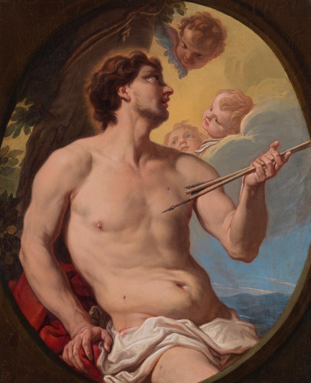 Saint Sébastien - Francesco Trevisani